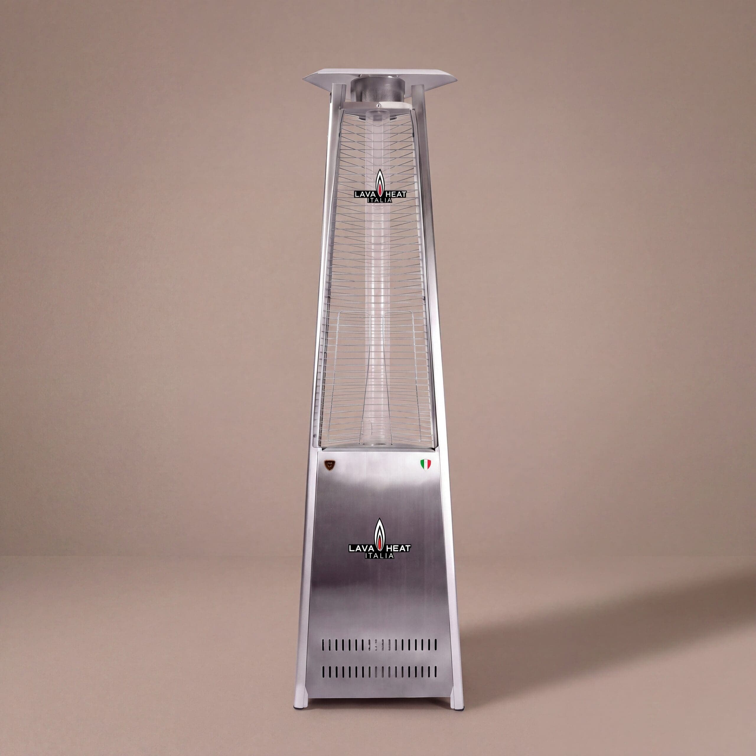 Lava Heat Italia Lava Lite 56,000 BTU Gas Freestanding Flame Tower - Stainless Steel thumbnail 5