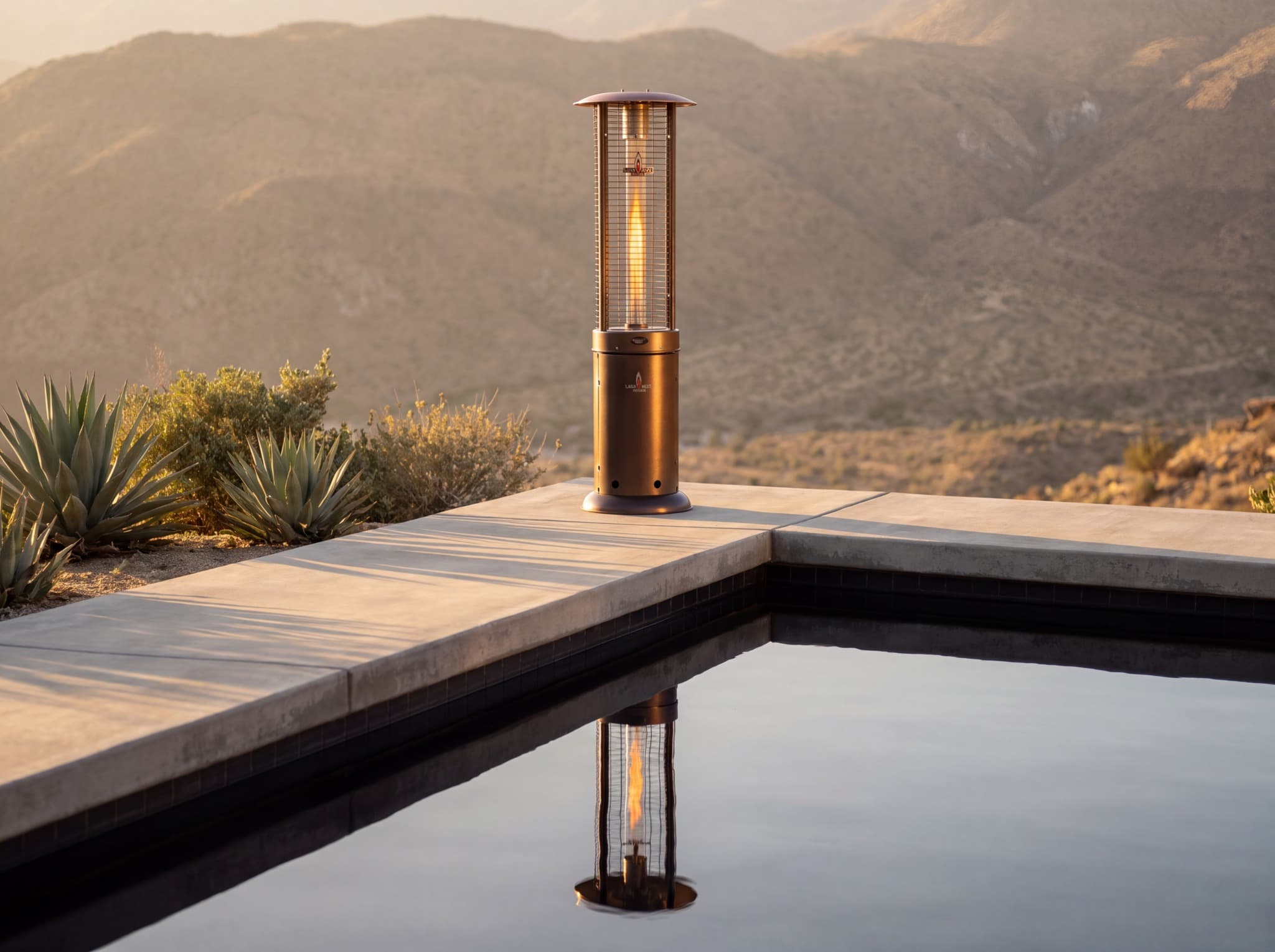 Lava Heat Italia Opus 56,000 BTU Gas Freestanding Flame Tower - Heritage Bronze thumbnail 3