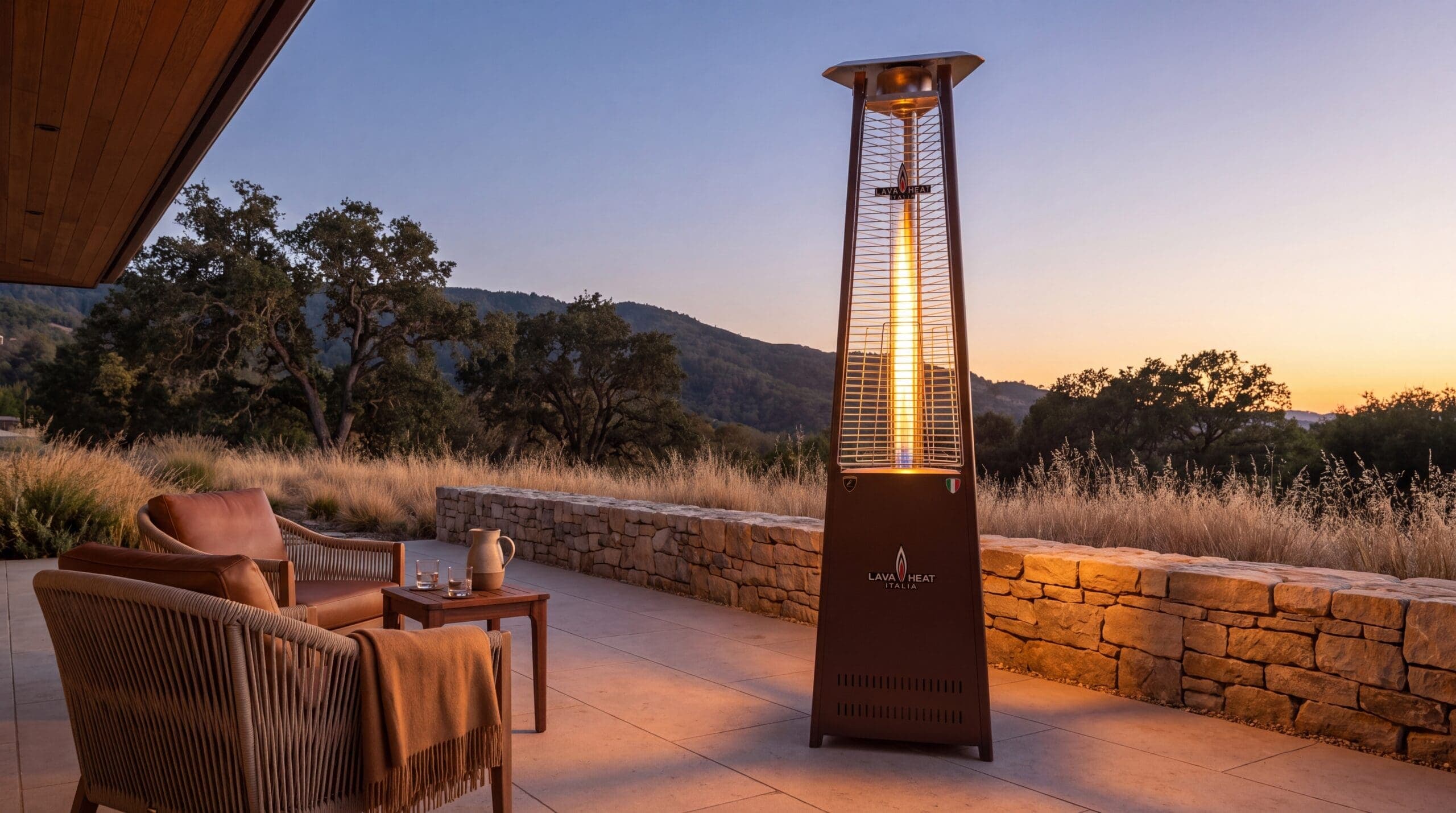 Lava Heat Italia Lava Lite 56,000 BTU Gas Freestanding Flame Tower - Heritage Bronze thumbnail 9