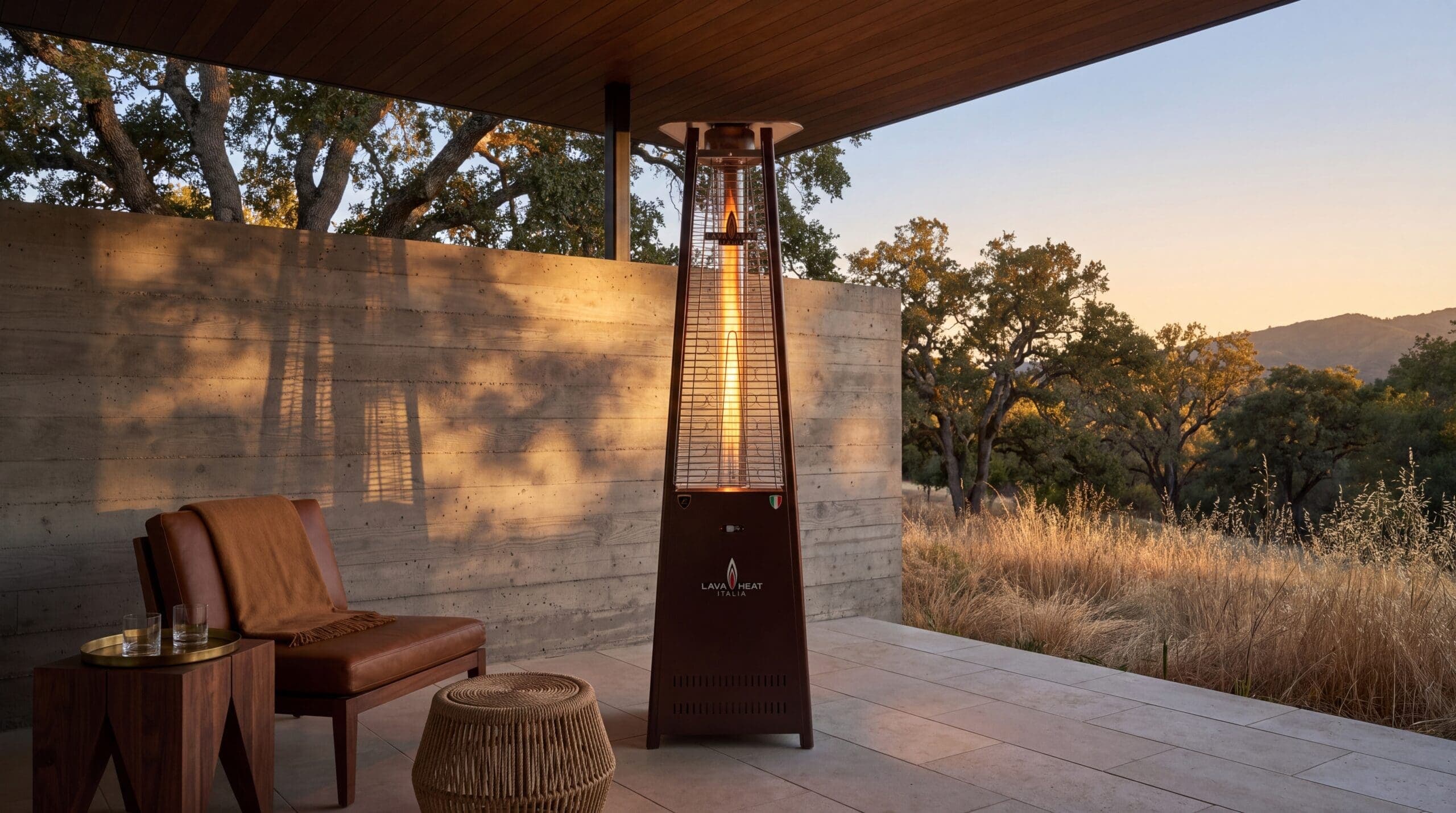 Lava Heat Italia 2G 66,000 BTU Gas Freestanding Flame Tower - Heritage Bronze thumbnail 9