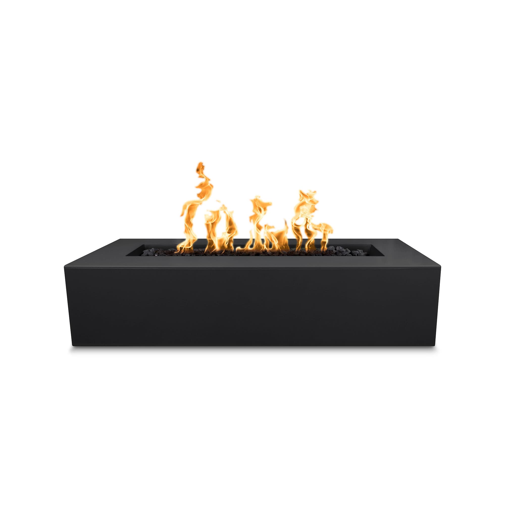 The Outdoor Plus Regal 48-Inch Rectangular 45,000 BTU GFRC Concrete Natural Gas Fire Pit with Match Lit Ignition - Limestone thumbnail 1