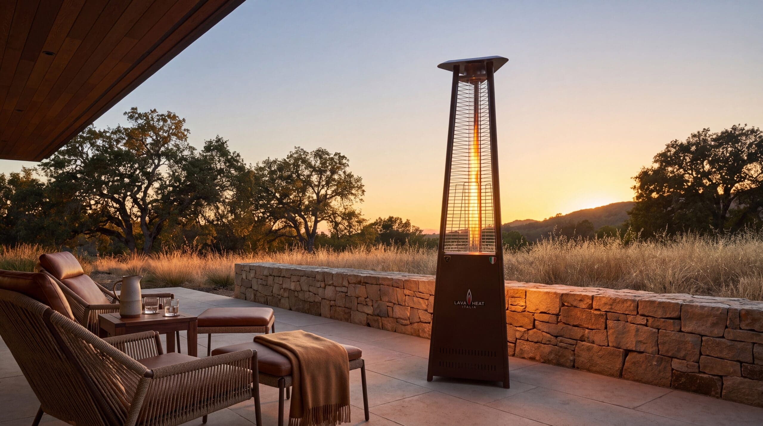 Lava Heat Italia Lava Lite 56,000 BTU Gas Freestanding Flame Tower - Heritage Bronze thumbnail 2