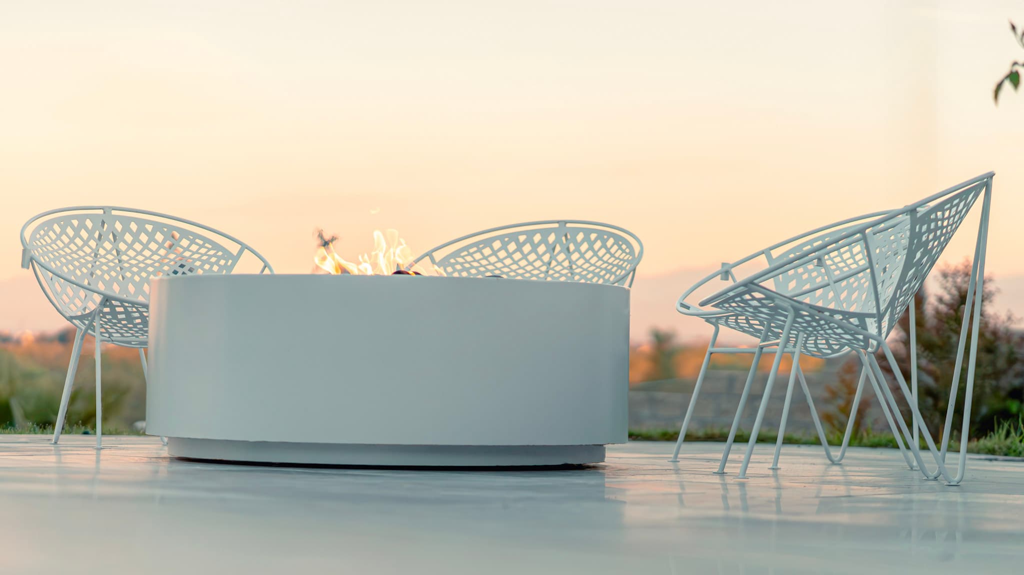 The Outdoor Plus Unity 48-Inch Round 65,000 BTU Stainless Steel Propane Gas Fire Pit Table with Match Lit Ignition thumbnail 2