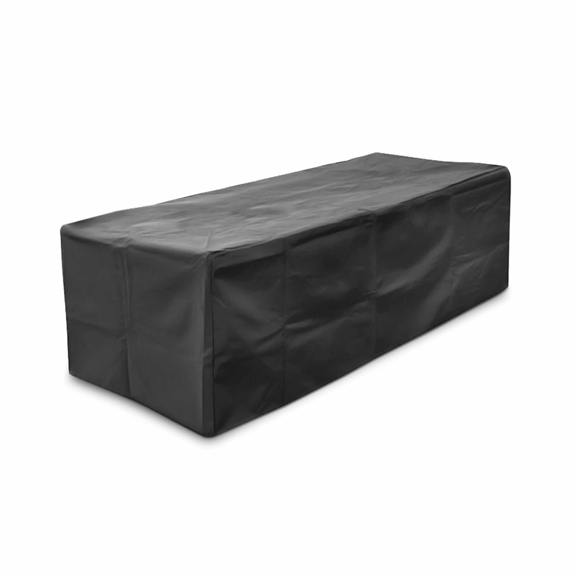 The Outdoor Plus 72-Inch x 32-Inch Rectangular Canvas Fire Pit Cover - 24-Inch Tall thumbnail 1