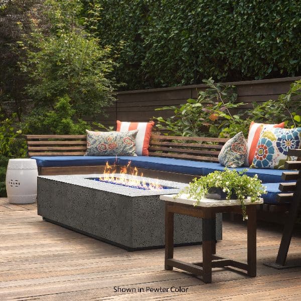 Prism Hardscapes Tavola 66 Slim 66-Inch 65,000 BTU Gas Rectangular Fire Pit Table thumbnail 3