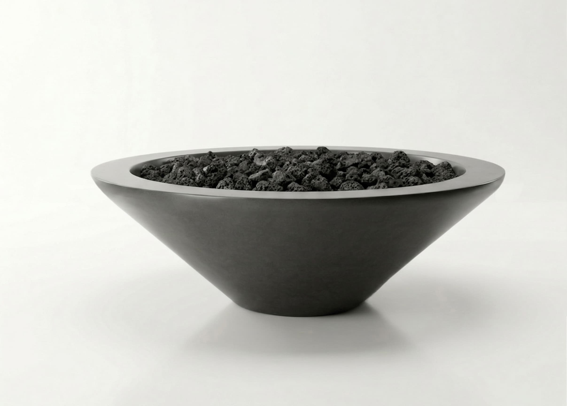 Prism Hardscapes Embarcadero 48-Inch Round 65,000 BTU Gas Fire Pit Bowl thumbnail 5