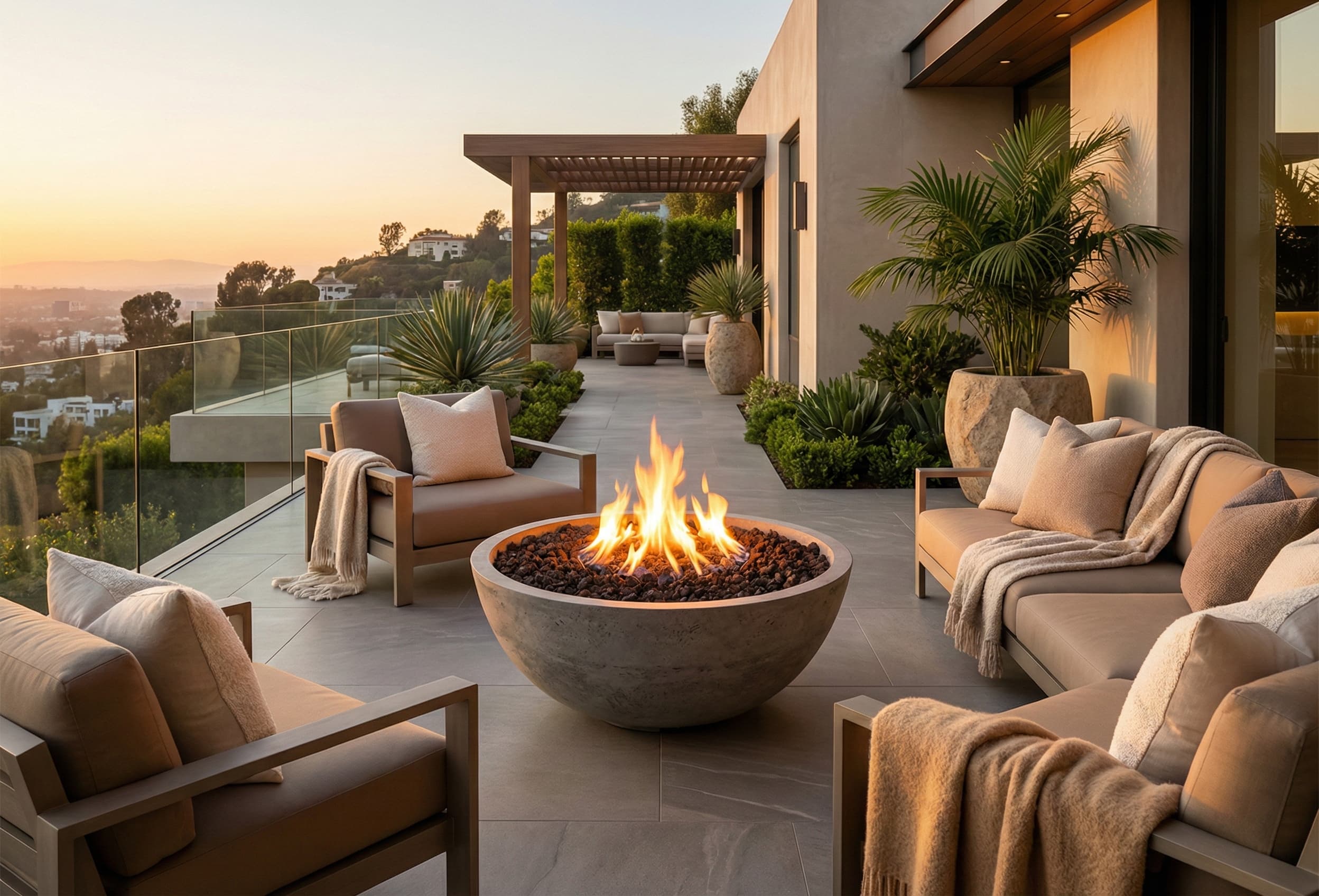 Prism Hardscapes Moderno 1 39-Inch 65,000 BTU Gas Round Fire Pit Bowl thumbnail 28