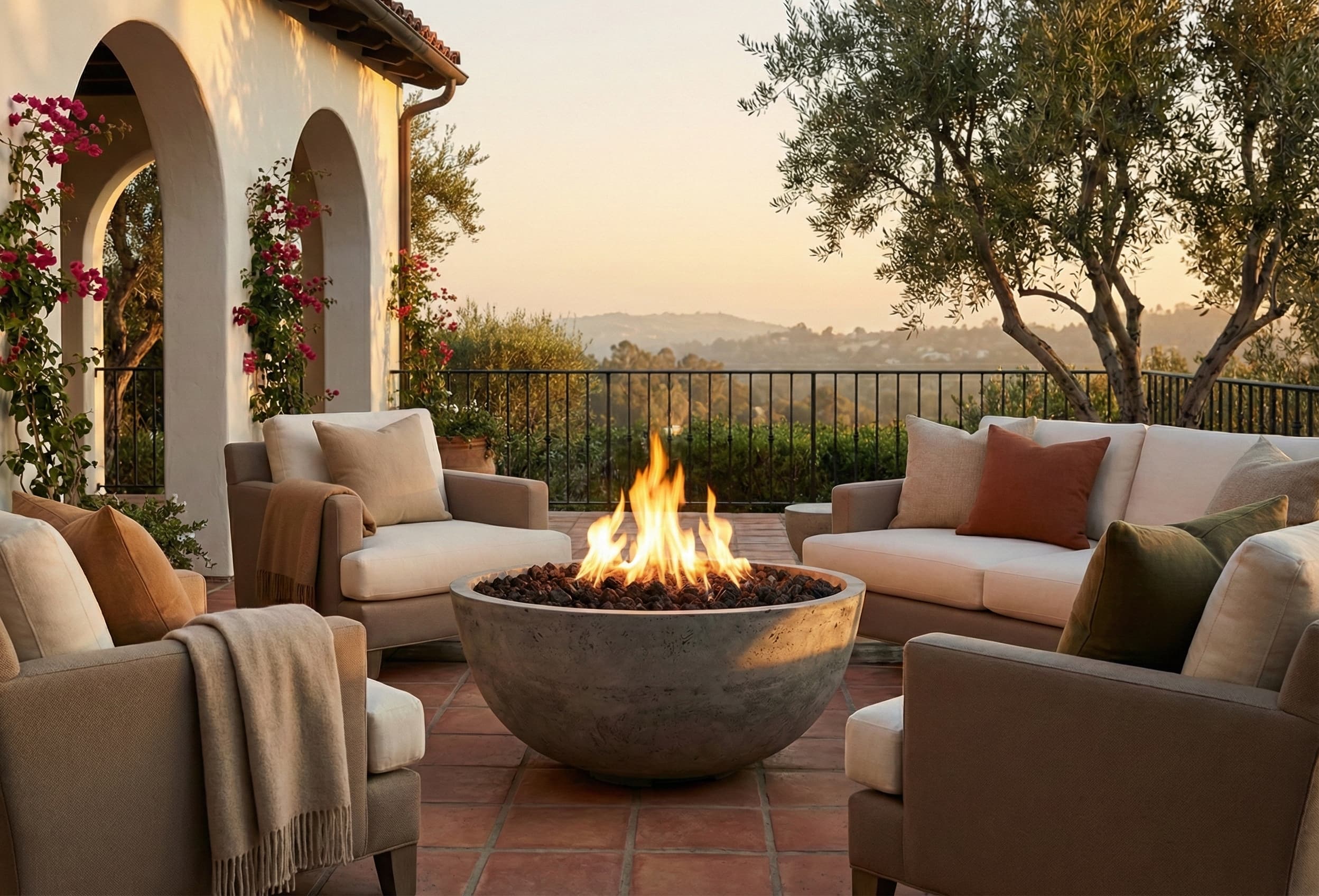 Prism Hardscapes Moderno 1 39-Inch 65,000 BTU Gas Round Fire Pit Bowl thumbnail 24