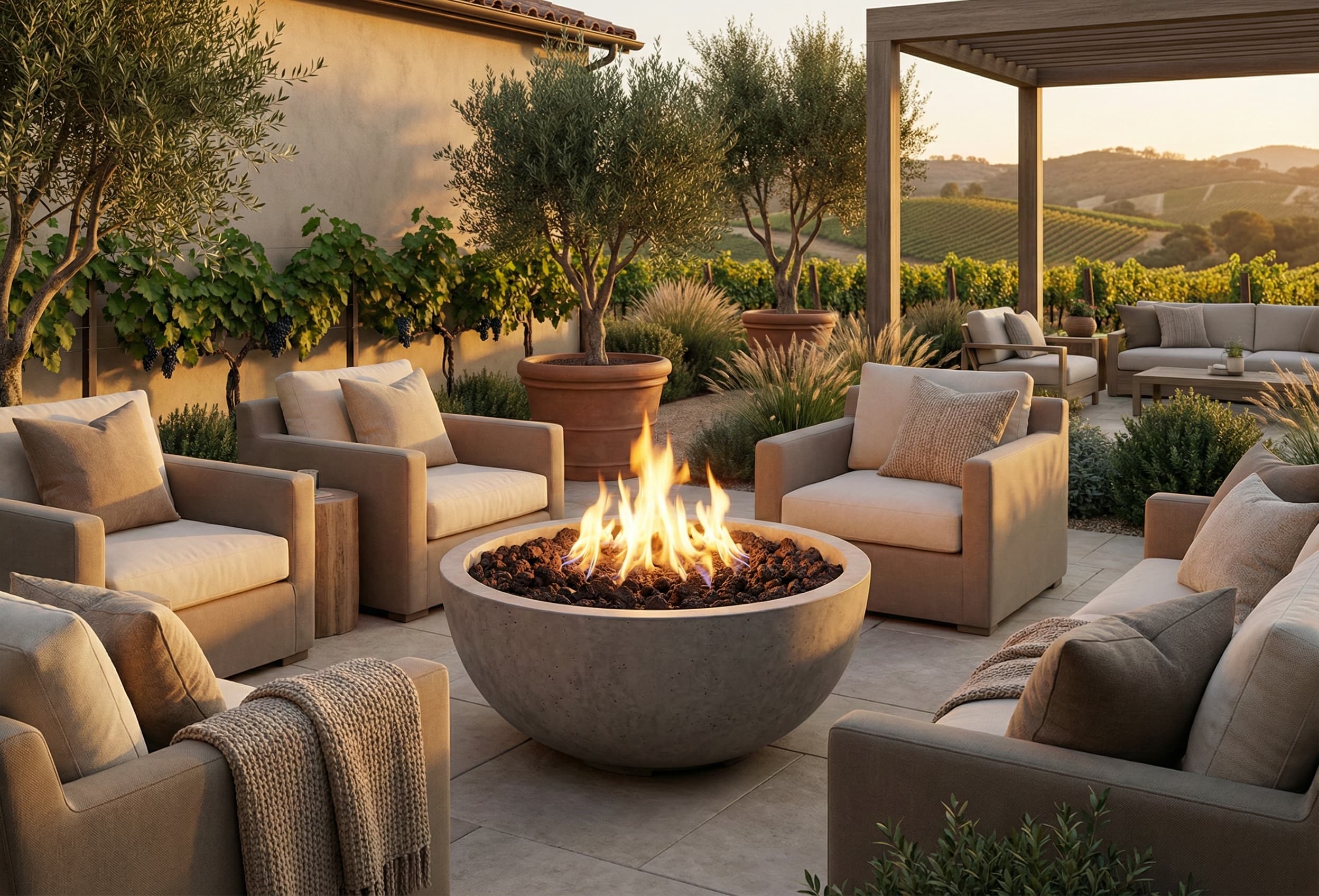 Prism Hardscapes Moderno 1 39-Inch 65,000 BTU Gas Round Fire Pit Bowl thumbnail 27