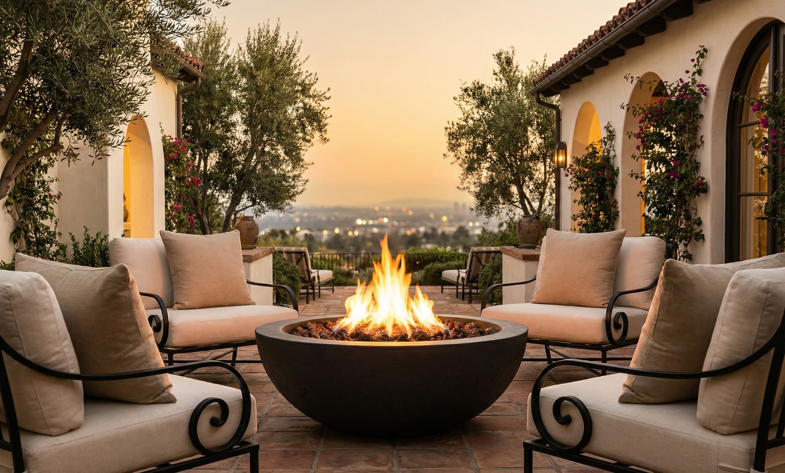 Prism Hardscapes Moderno 4 48-Inch 65,000 BTU Gas Round Fire Pit Bowl thumbnail 17