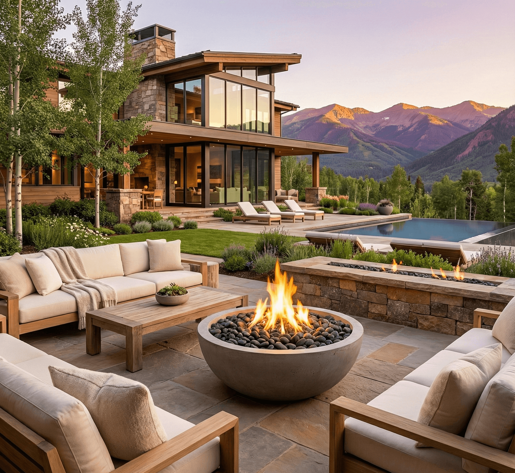 Prism Hardscapes Moderno 4 48-Inch 65,000 BTU Gas Round Fire Pit Bowl thumbnail 15