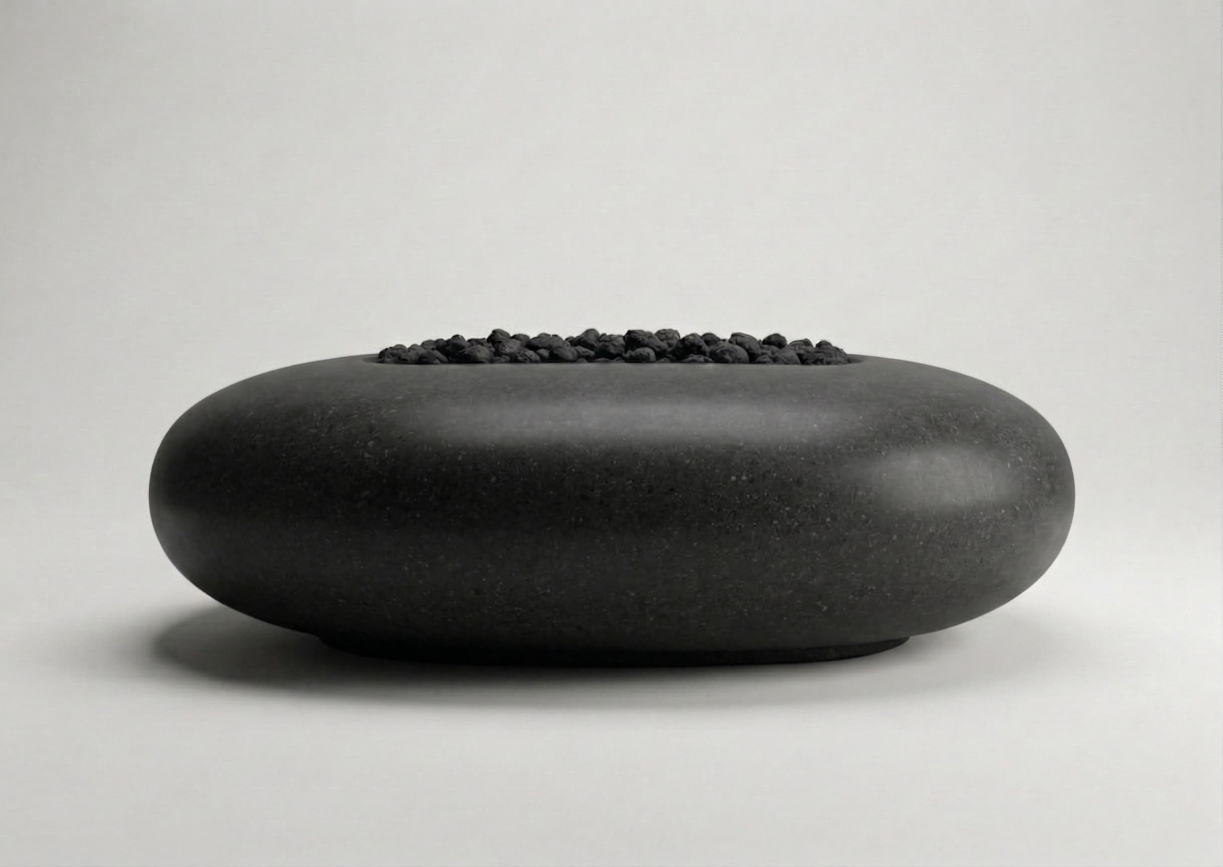 Prism Hardscapes Pebble 56-Inch 65,000 BTU Gas Fire Pit Bowl thumbnail 13