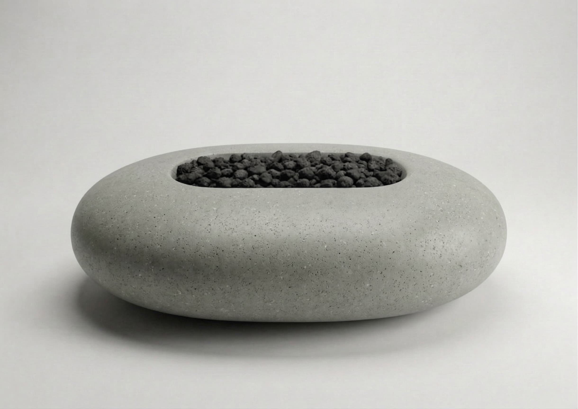 Prism Hardscapes Pebble 56-Inch 65,000 BTU Gas Fire Pit Bowl thumbnail 15