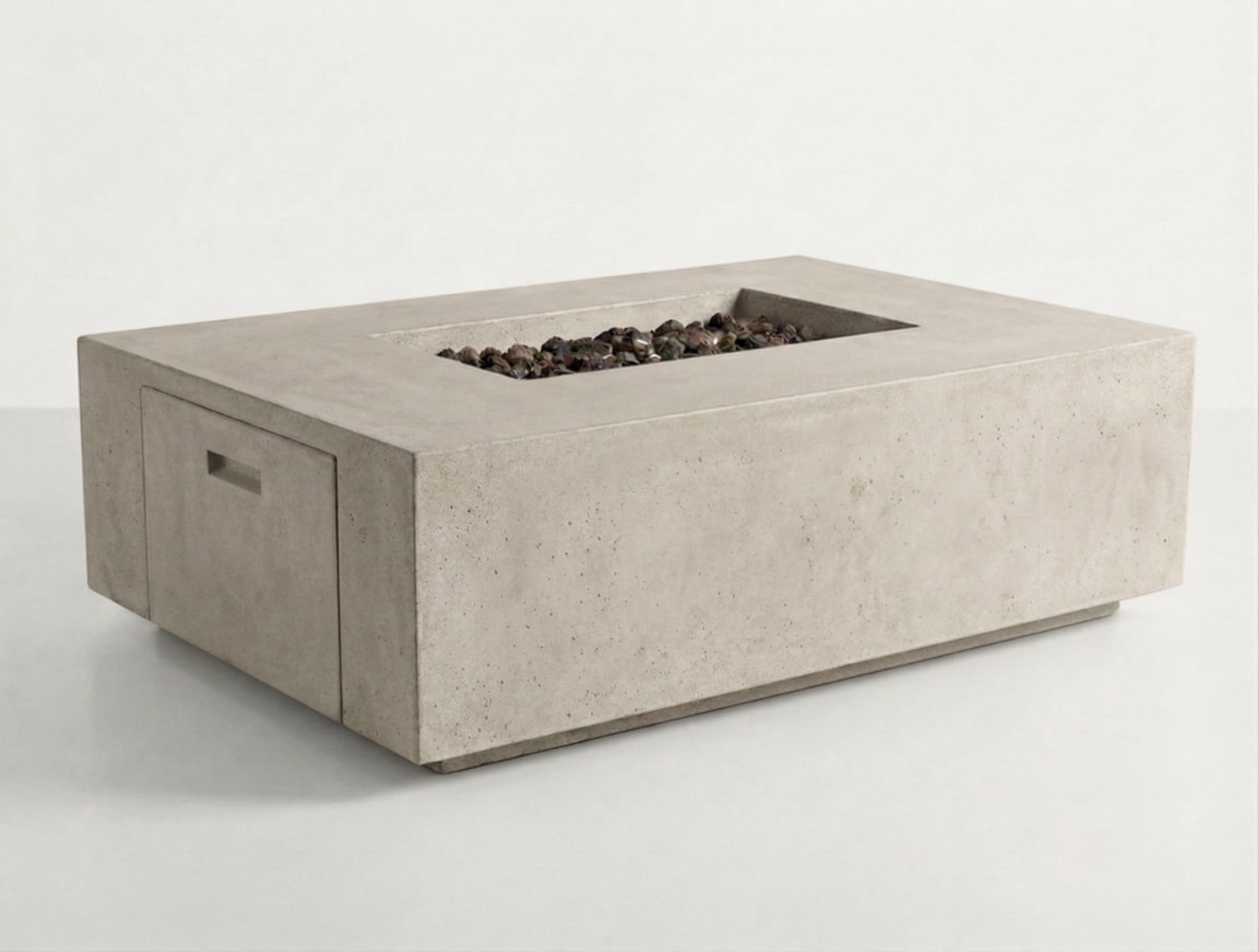 Prism Hardscapes Porto 68-Inch 65,000 BTU Gas Rectangular Fire Pit Table thumbnail 5