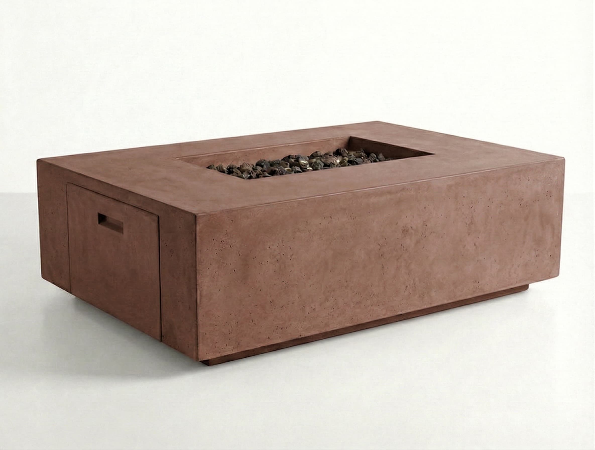 Prism Hardscapes Porto 68-Inch 65,000 BTU Gas Rectangular Fire Pit Table thumbnail 7