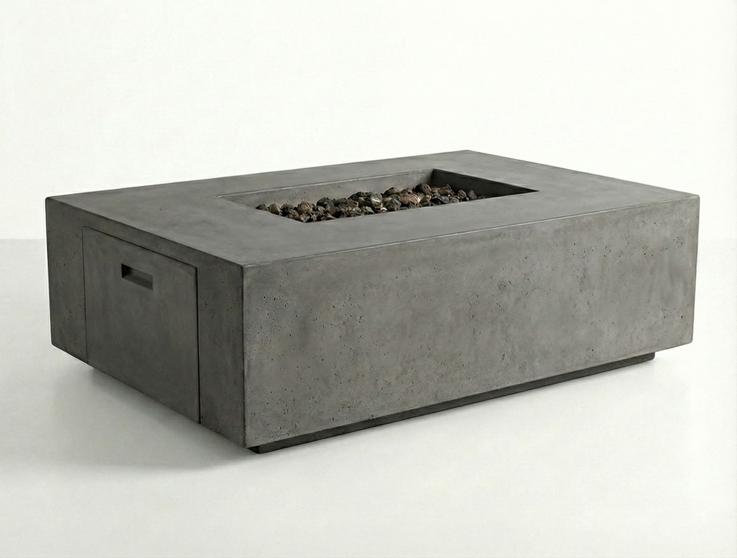Prism Hardscapes Porto 68-Inch 65,000 BTU Gas Rectangular Fire Pit Table thumbnail 8