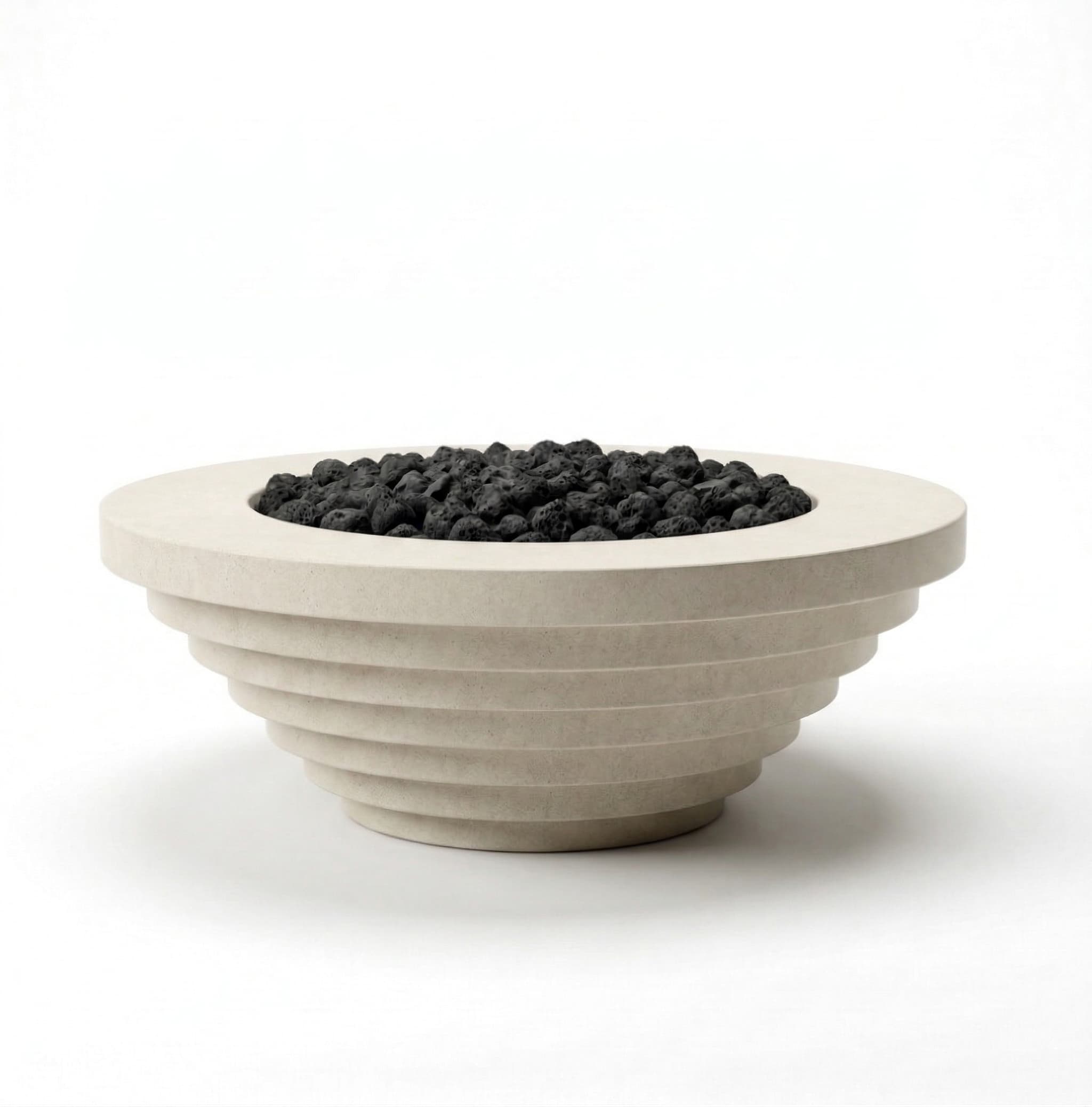 Prism Hardscapes Triton 48-Inch Round 65,000 BTU Gas Fire Pit Bowl thumbnail 6