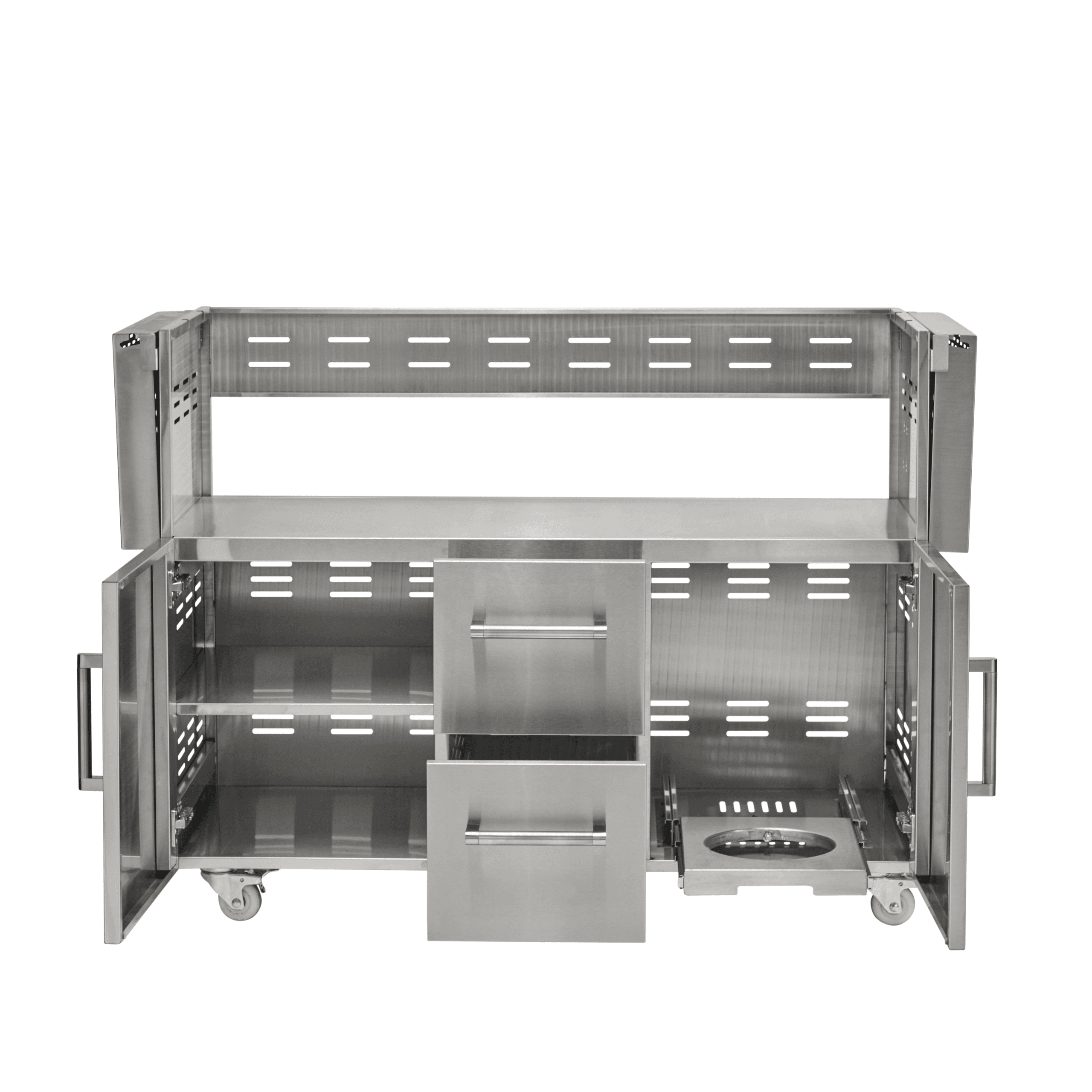 Coyote Cart for 50 Inch Hybrid/Combo Grill thumbnail 2