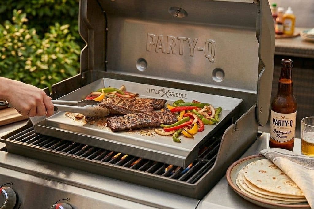 Little Griddle: The Griddle Insert That Fits Every Grill
