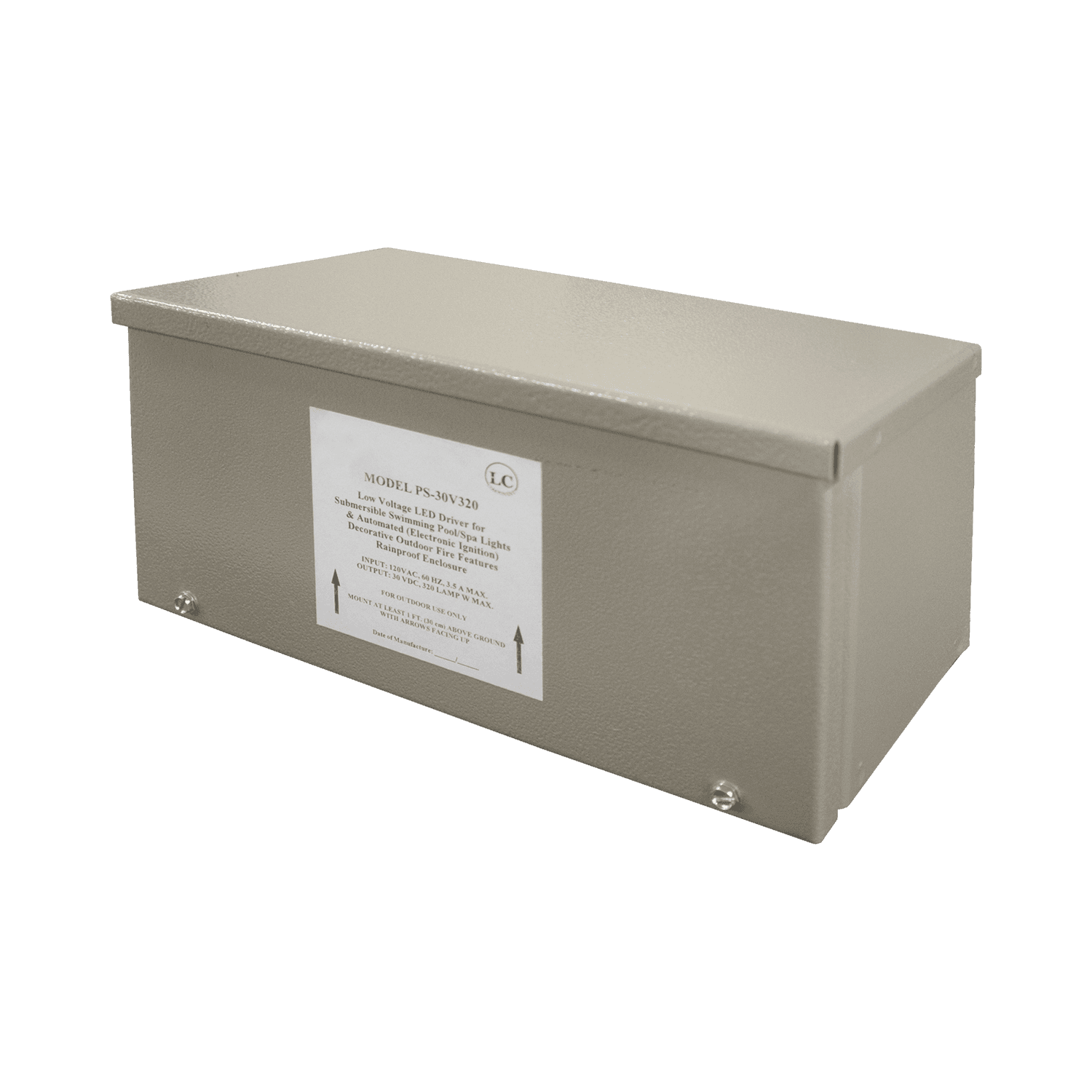 Firegear 30VDC Pool Certified Power Supply for 1 to 4 AWS Ignition Systems — image 1