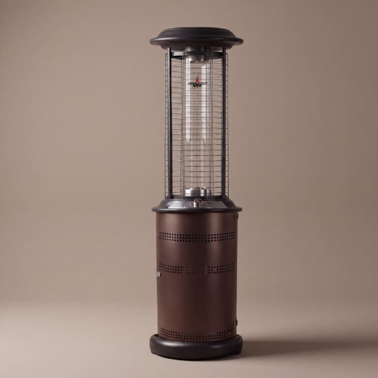 Lava Heat Italia Milano 36,000 BTU Gas Freestanding Patio Heater - Heritage Bronze — image 1
