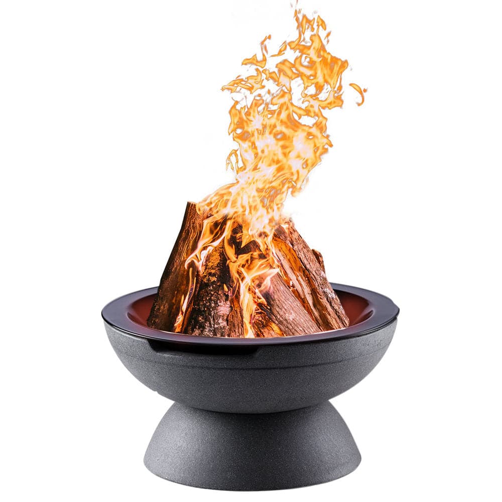 Prism Hardscapes Falo 21 Wood Burning Fire Pit, 21" in Volcanic Ash