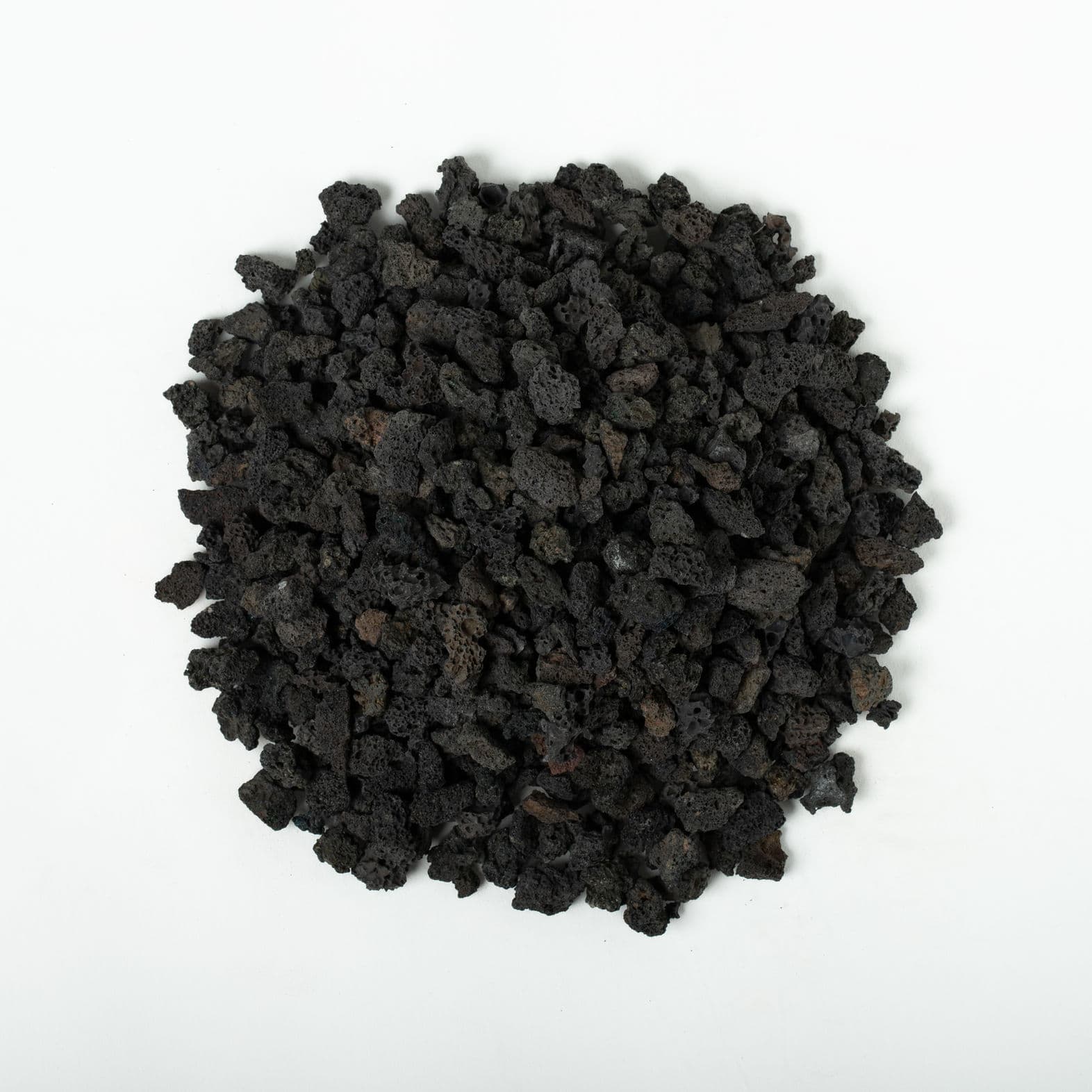 Lava Rock Direct Small Black Fire Pit Lava Rock (1/8" - 1/2")