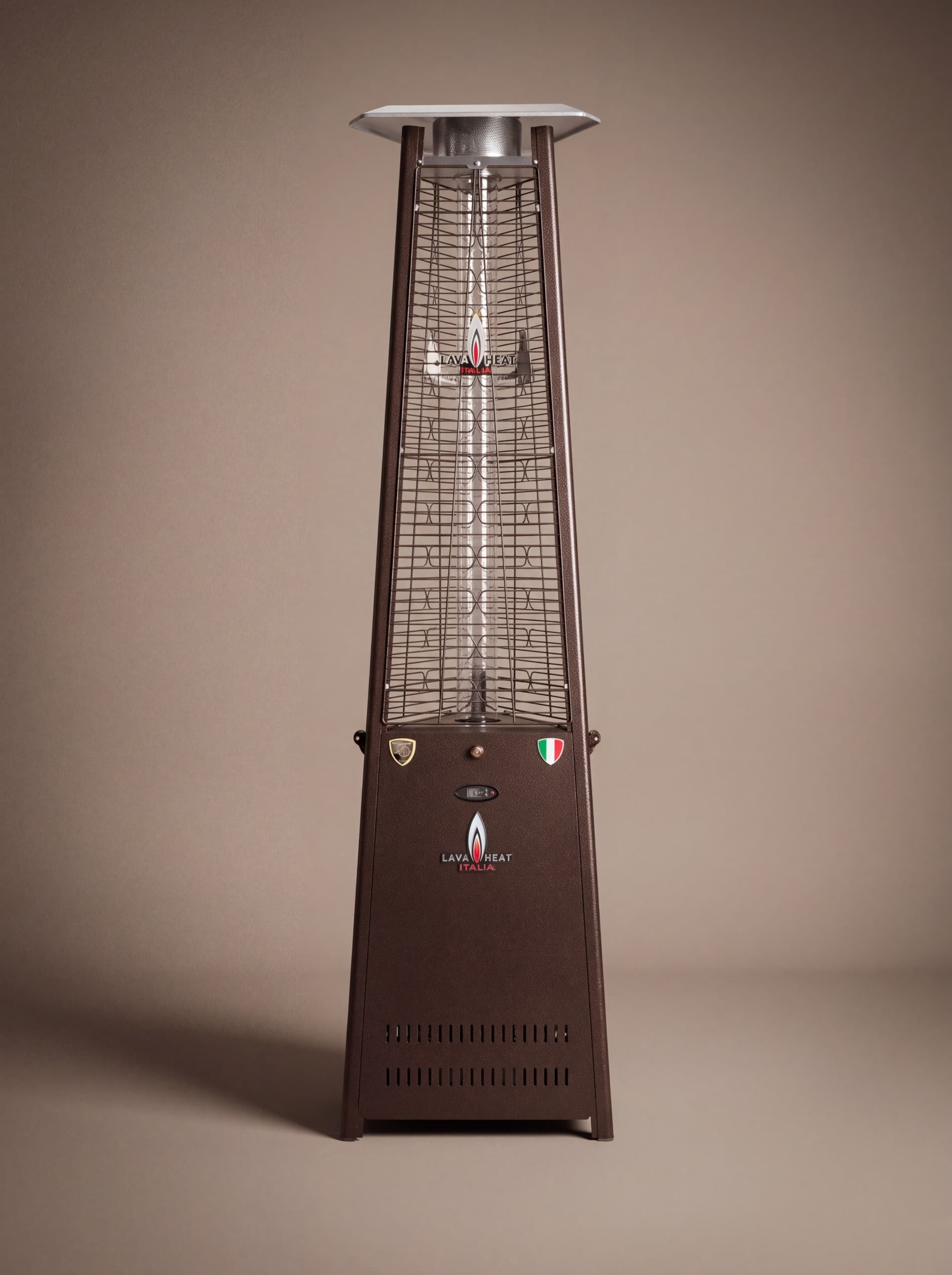 Lava Heat Italia 2G 66,000 BTU Gas Freestanding Flame Tower - Heritage Bronze — image 1