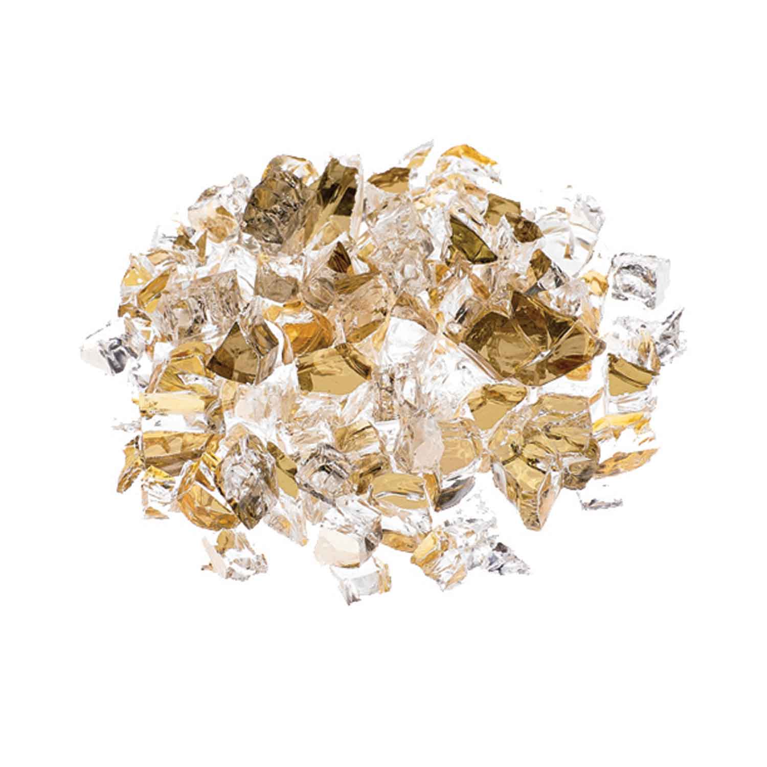 Prism Hardscapes 1/4-Inch Metallic Fire Glass - 10 Lbs
