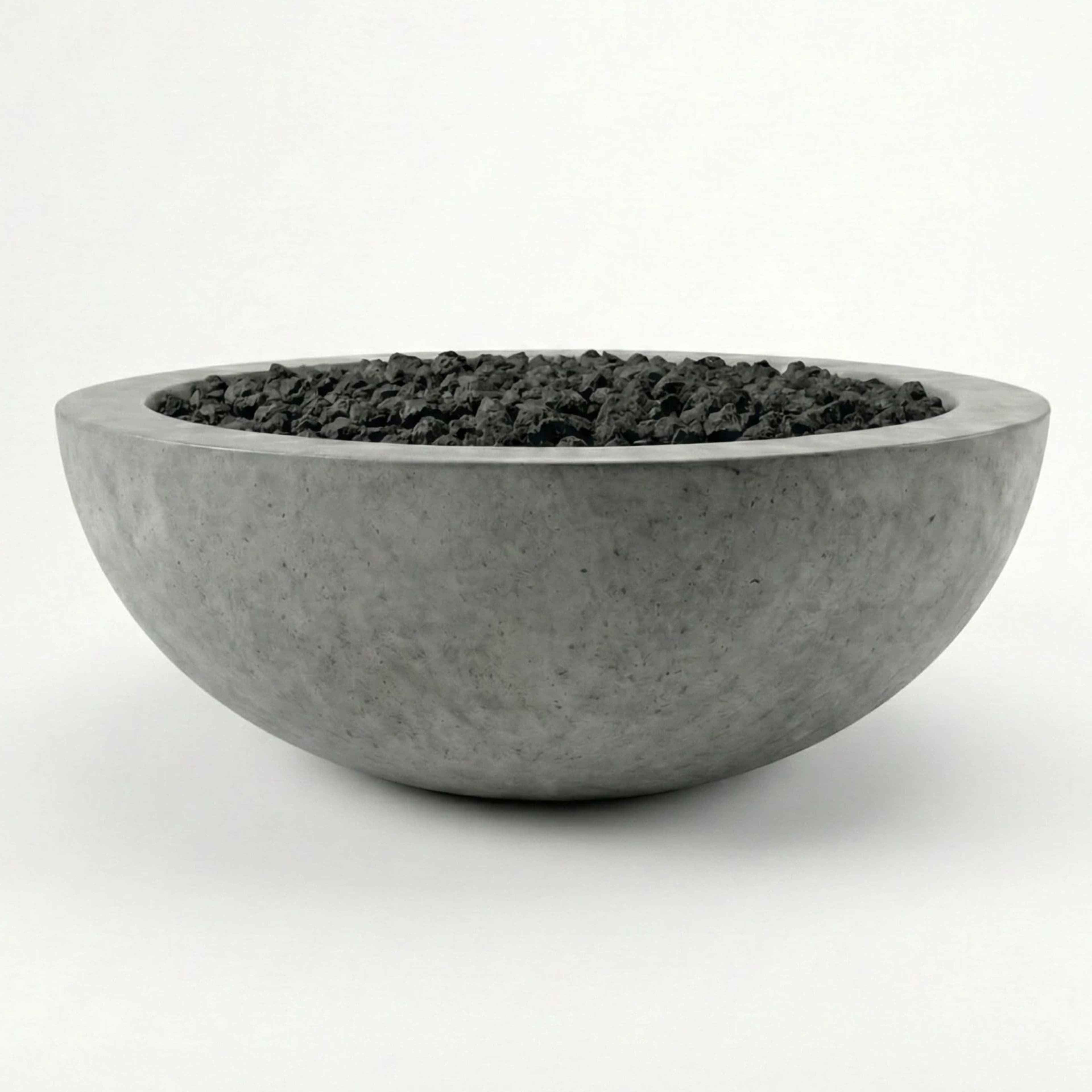 Prism Hardscapes Moderno 5 36-Inch 65,000 BTU Gas Round Fire Pit Bowl