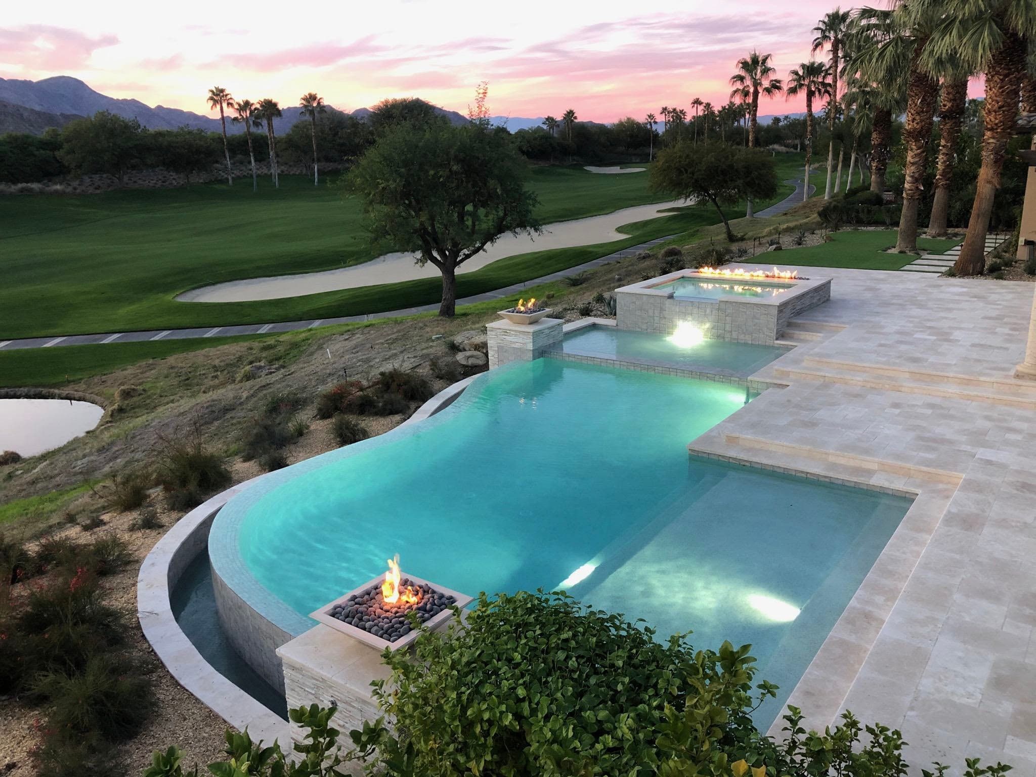 The · Outdoor · Plus · Maya · Fire · Bowl · GFRC · Vanilla ·