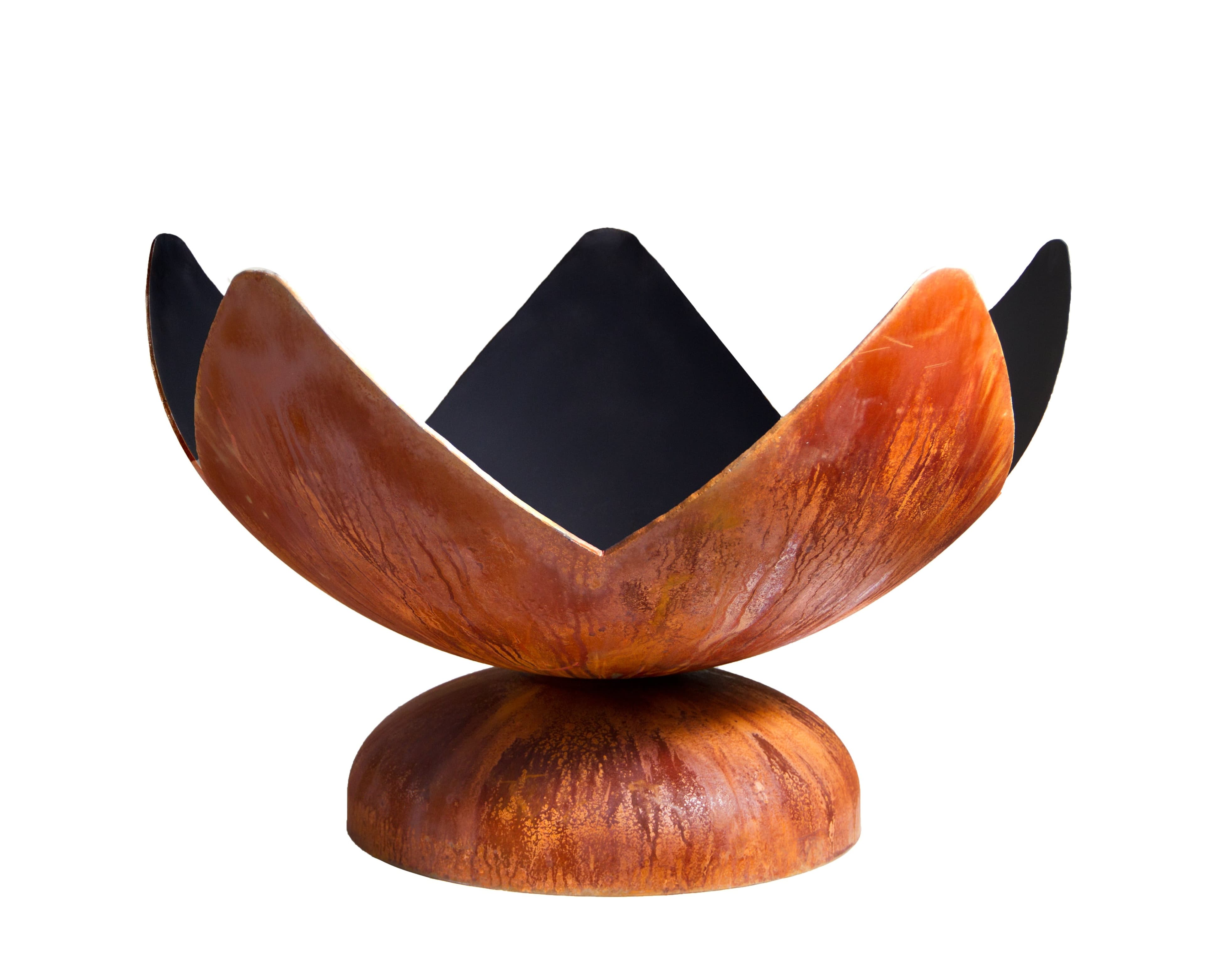 Oho Flame 30" Fire Flower Artisan Fire Bowl — image 1