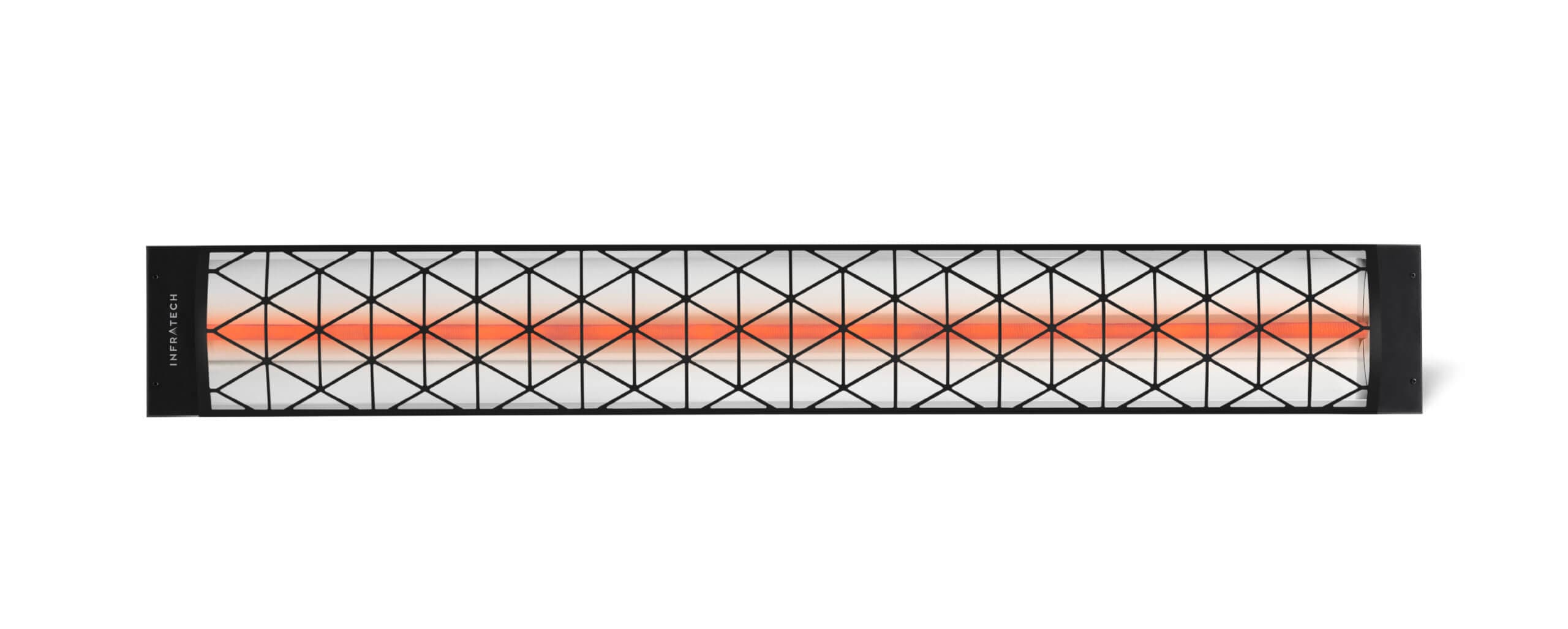 Infratech Contemporary Motif Collection 39-Inch 2000W Single Element Electric Infrated Patio Heater - 240V - Black — image 1