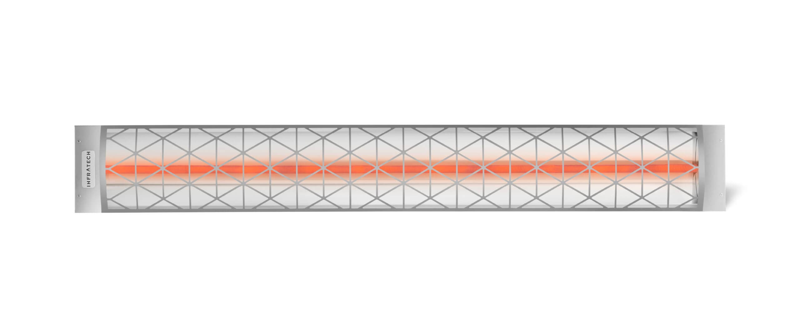 Infratech Contemporary Motif Collection 48-Inch 2600W Single Element Electric Infrated Patio Heater - 480V - Stainless Steel — image 1