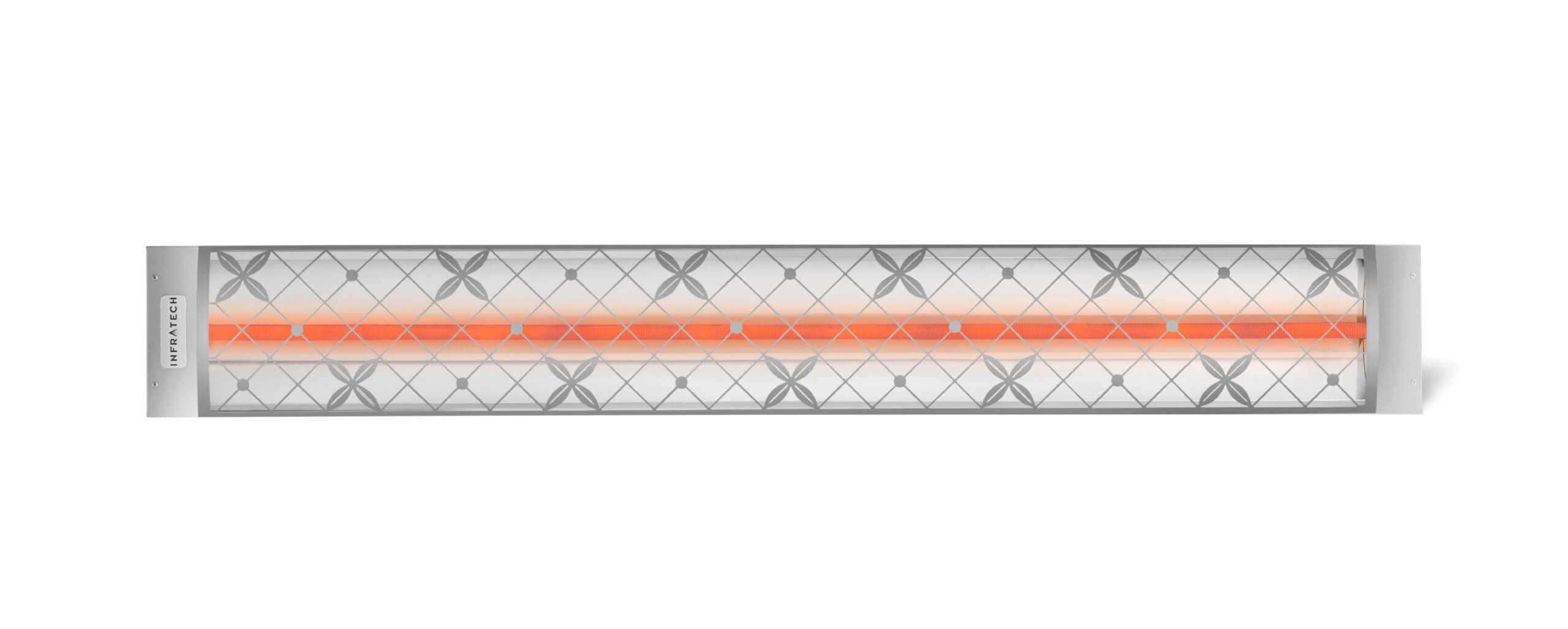 Infratech Traditional Motif Collection 48-Inch 5200W Dual Element Electric Infrated Patio Heater - 240V - Stainless Steel — image 1