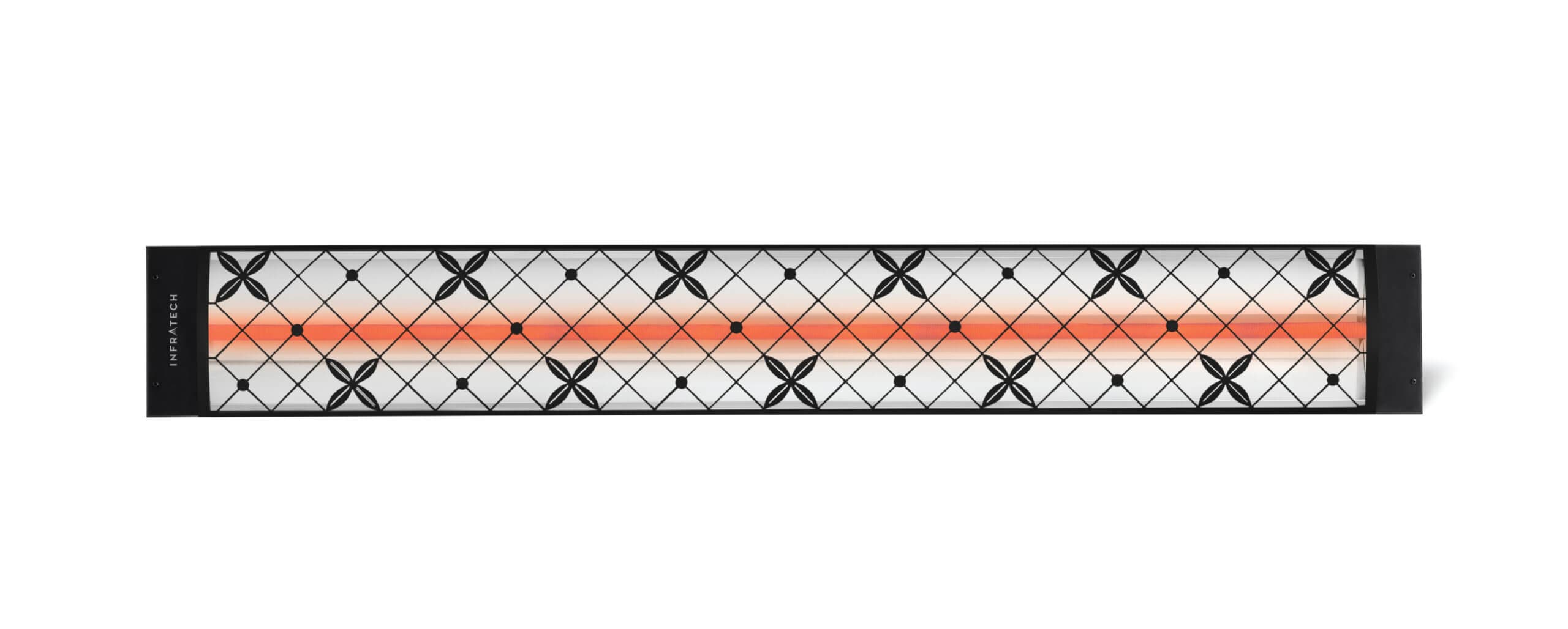 Infratech Traditional Motif Collection 61 1/4-Inch 6000W Dual Element Electric Infrated Patio Heater - 208V - Black — image 1