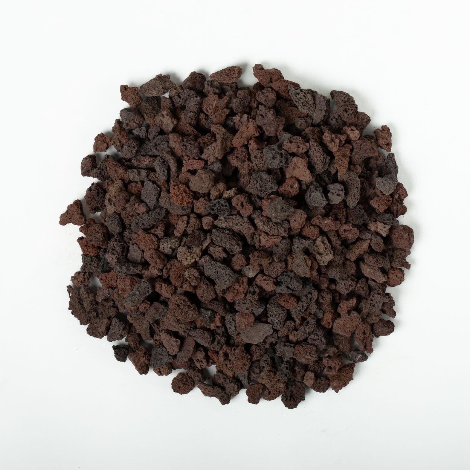 Lava Rock Direct Small Red Fire Pit Lava Rock (1/8" - 1/2")