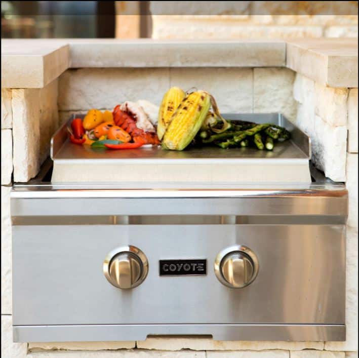 Coyote Stainless Steel Teppanyaki Griddle for Power Burner — image 1